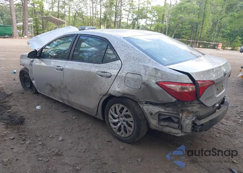 2018 Toyota Corolla Le из США, поврежденный, VIN 5YFBURHE7JP812470